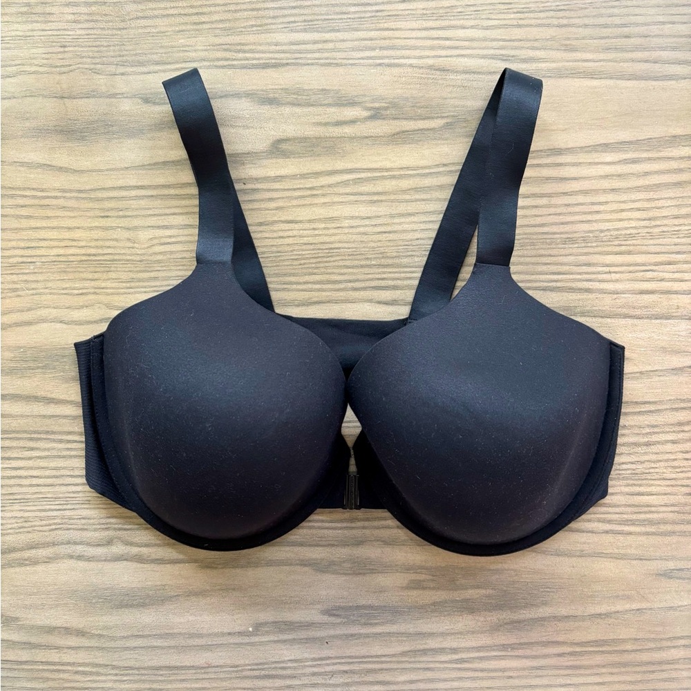 Black Spanx bra 40DD SPANXsmooth Bra‑llelujah!